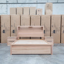 Dalton Messmate Queen Storage Bed With Lights - Warehouse Furniture Clearance