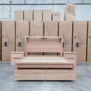 Dalton Messmate Queen Storage Bed With Lights - Warehouse Furniture Clearance