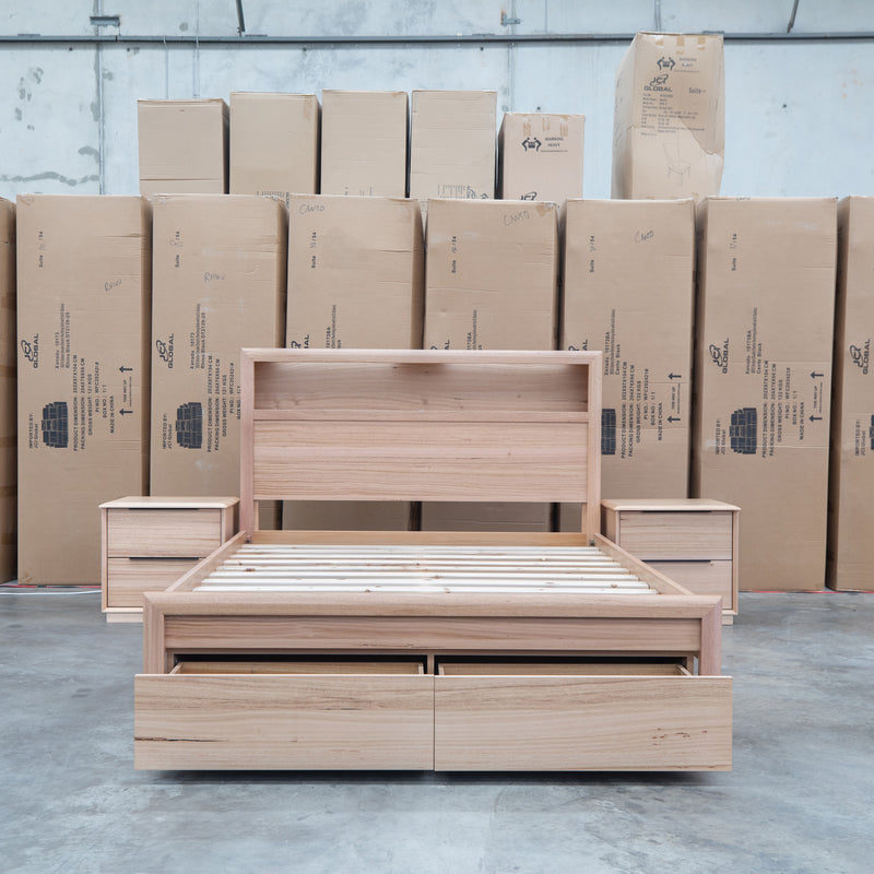 The Dalton Messmate Queen Storage Bed With Lights