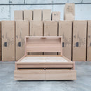 Dalton Messmate King Storage Bed With Lights - Warehouse Furniture Clearance