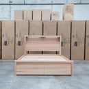 Dalton Messmate Queen Storage Bed With Lights - Warehouse Furniture Clearance