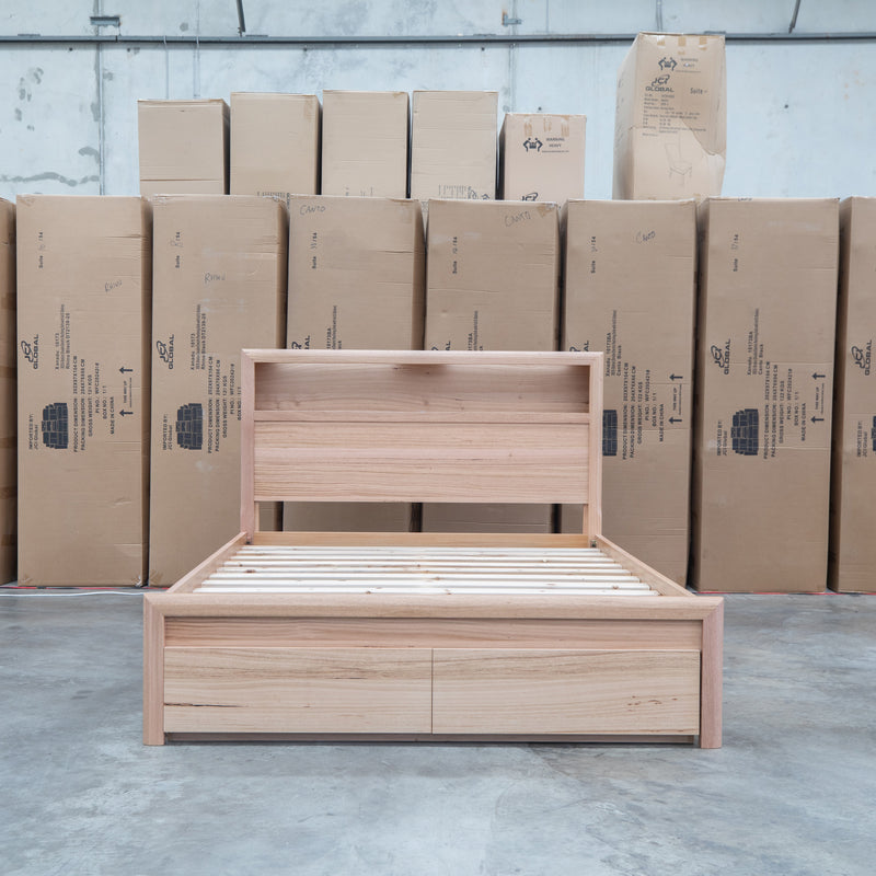 The Dalton Messmate Queen Storage Bed With Lights