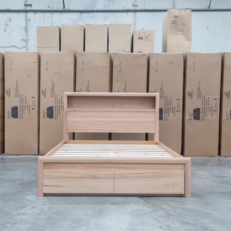 The Dalton Messmate Queen Storage Bed With Lights
