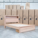 Dalton Messmate King Storage Bed With Lights - Warehouse Furniture Clearance