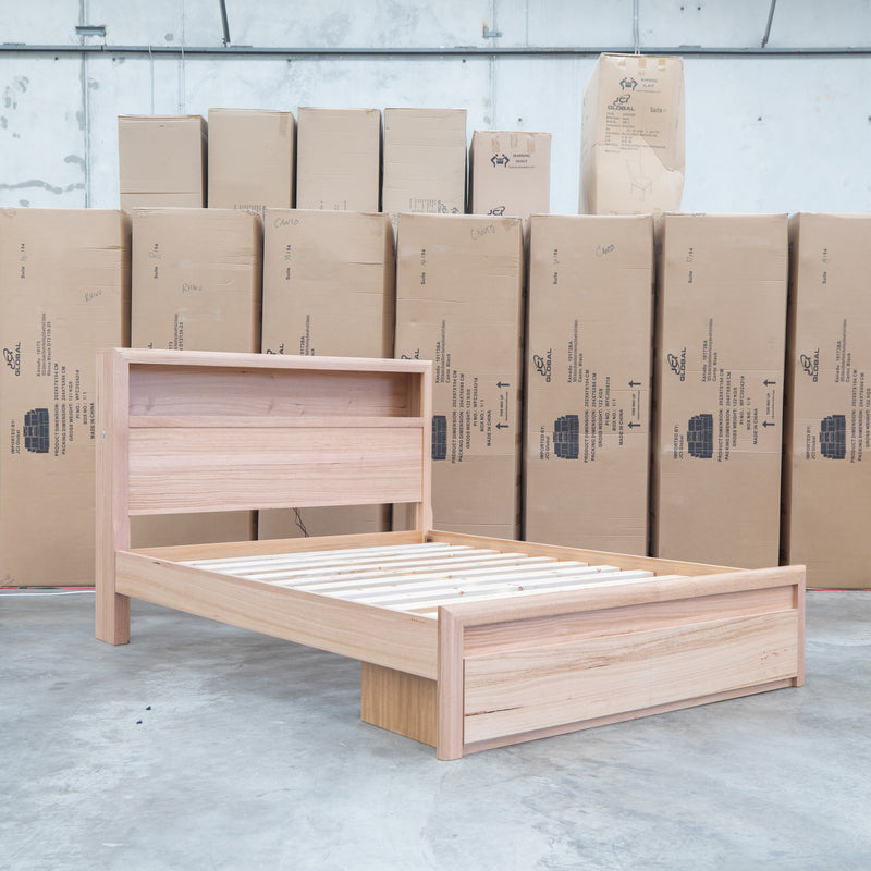 The Dalton Messmate Queen Storage Bed With Lights