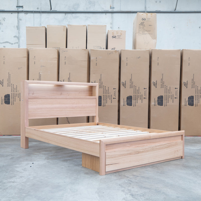 The Dalton Messmate Queen Storage Bed With Lights