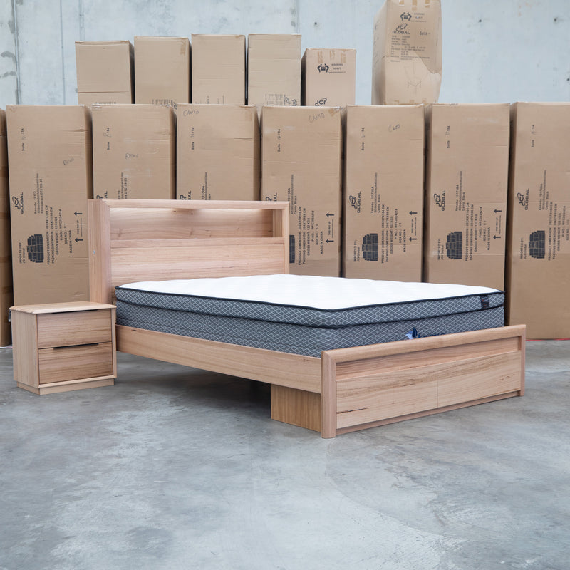 The Dalton Messmate Queen Storage Bed With Lights