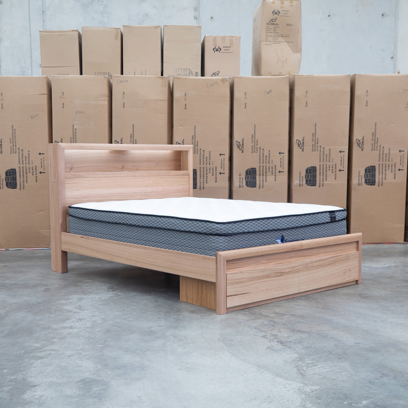 The Dalton Messmate Queen Storage Bed With Lights