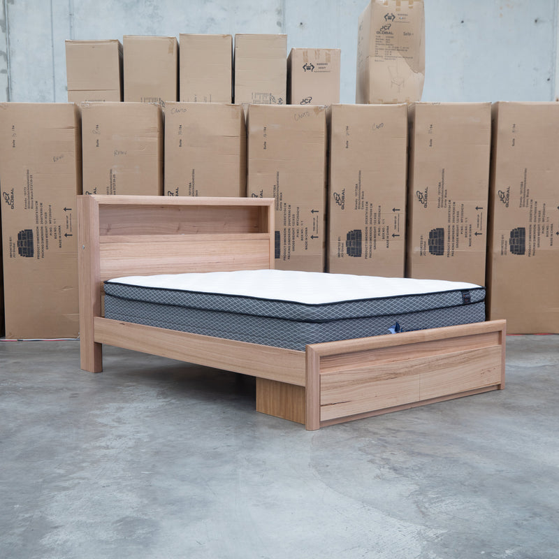 The Dalton Messmate Queen Storage Bed With Lights