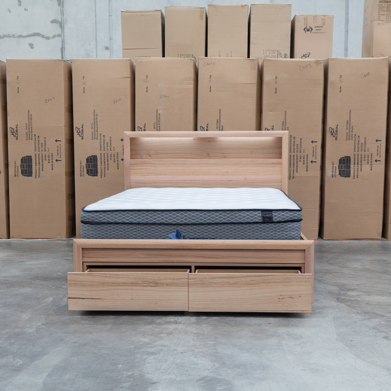 The Dalton Messmate Queen Storage Bed With Lights