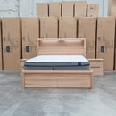 Dalton Messmate Queen Storage Bed With Lights - Warehouse Furniture Clearance