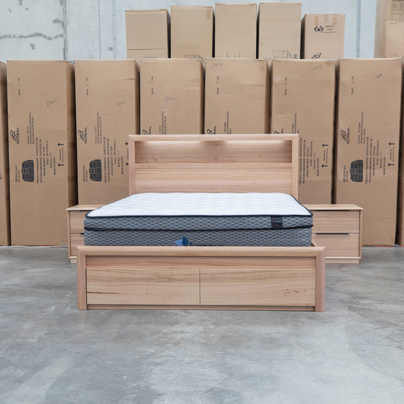 The Dalton Messmate Queen Storage Bed With Lights