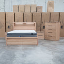 Dalton Messmate Queen Storage Bed With Lights - Warehouse Furniture Clearance