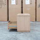 Dalton Messmate Two Drawer Bedside - Warehouse Furniture Clearance