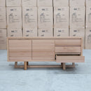 The Dante Messmate Timber Buffet available to purchase from Warehouse Furniture Clearance at our next sale event.