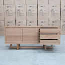The Dante Messmate Timber Buffet available to purchase from Warehouse Furniture Clearance at our next sale event.