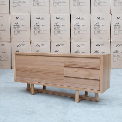 The Dante Messmate Timber Buffet available to purchase from Warehouse Furniture Clearance at our next sale event.