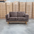 The Delilah Two Seat Sofa - Chocolate