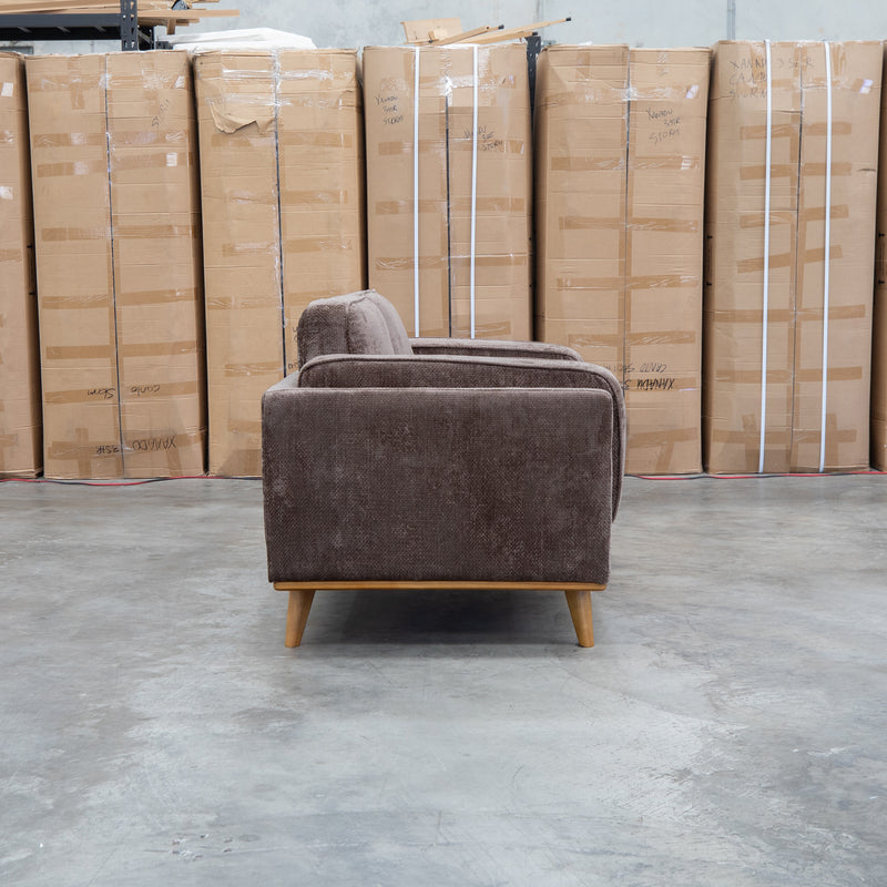 The Delilah Two Seat Sofa - Chocolate