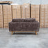 The Delilah Two Seat Sofa - Chocolate