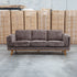 The Delilah Three Seat Sofa - Chocolate