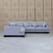 Delta Deep Seated Corner Lounge - Silver