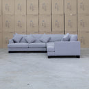 Delta Deep Seated Corner Lounge - Silver