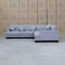 Delta Deep Seated Corner Lounge - Silver