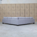 Delta Deep Seated Corner Lounge - Silver