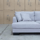 Delta Deep Seated Corner Lounge - Silver