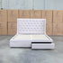 The Denmark Queen Fabric Storage Bed - Beige