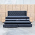 The Denmark King Fabric Storage Bed - Charcoal