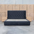 The Denmark King Fabric Storage Bed - Charcoal