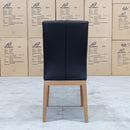 The Hampshire Leather Dining Chair - Black available to purchase from Warehouse Furniture Clearance at our next sale event.