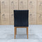 The Seattle Leather Dining Chair - Black available to purchase from Warehouse Furniture Clearance at our next sale event.