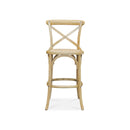 The Cafe Bar Stool - Oak available to purchase from Warehouse Furniture Clearance at our next sale event.