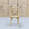 The Cafe Dining Chair - Oak available to purchase from Warehouse Furniture Clearance at our next sale event.
