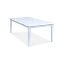 The Hampton 210cm White Dining Table available to purchase from Warehouse Furniture Clearance at our next sale event.