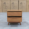 The Polo Marri Timber 2 Drawer Bedside available to purchase from Warehouse Furniture Clearance at our next sale event.
