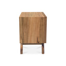 The Polo Marri Timber 2 Drawer Bedside available to purchase from Warehouse Furniture Clearance at our next sale event.