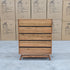 The Polo Marri Hardwood Timber Five Drawer Tallboy
