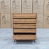 The Polo Marri Hardwood Timber Five Drawer Tallboy