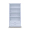 The Hampton Timber Two Drawer Bookcase available to purchase from Warehouse Furniture Clearance at our next sale event.