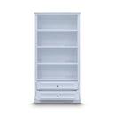 The Hampton Timber Two Drawer Bookcase available to purchase from Warehouse Furniture Clearance at our next sale event.