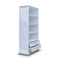 The Hampton Timber Two Drawer Bookcase available to purchase from Warehouse Furniture Clearance at our next sale event.