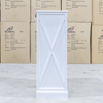 The Hampton 6 Drawer Timber Tallboy available to purchase from Warehouse Furniture Clearance at our next sale event.