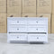 The Hampton 6 Drawer Timber Dresser available to purchase from Warehouse Furniture Clearance at our next sale event.
