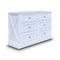 The Hampton 6 Drawer Timber Dresser available to purchase from Warehouse Furniture Clearance at our next sale event.