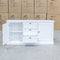 The Daintree 2 Door Timber & Rattan Buffet available to purchase from Warehouse Furniture Clearance at our next sale event.