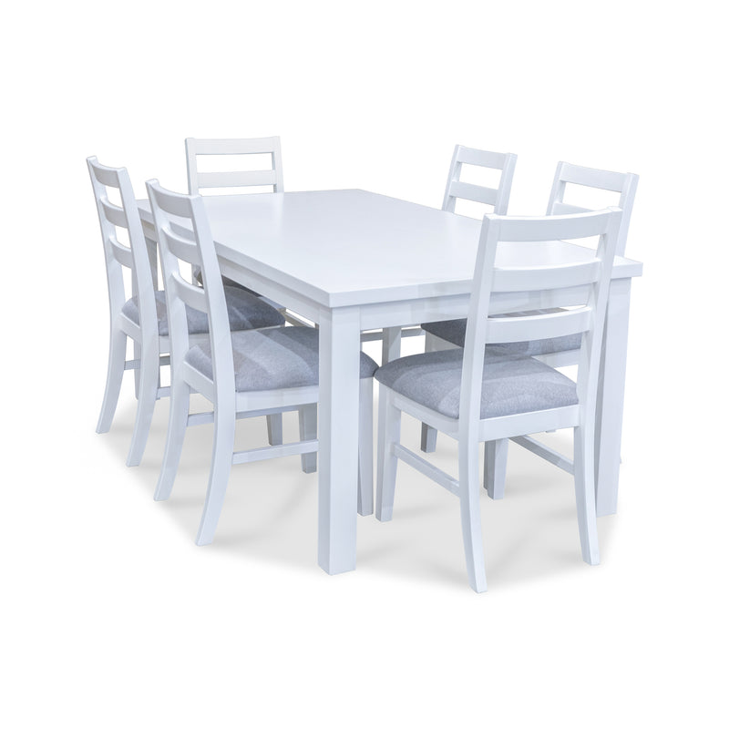 The Daintree Two Tone Dining Chair available to purchase from Warehouse Furniture Clearance at our next sale event.